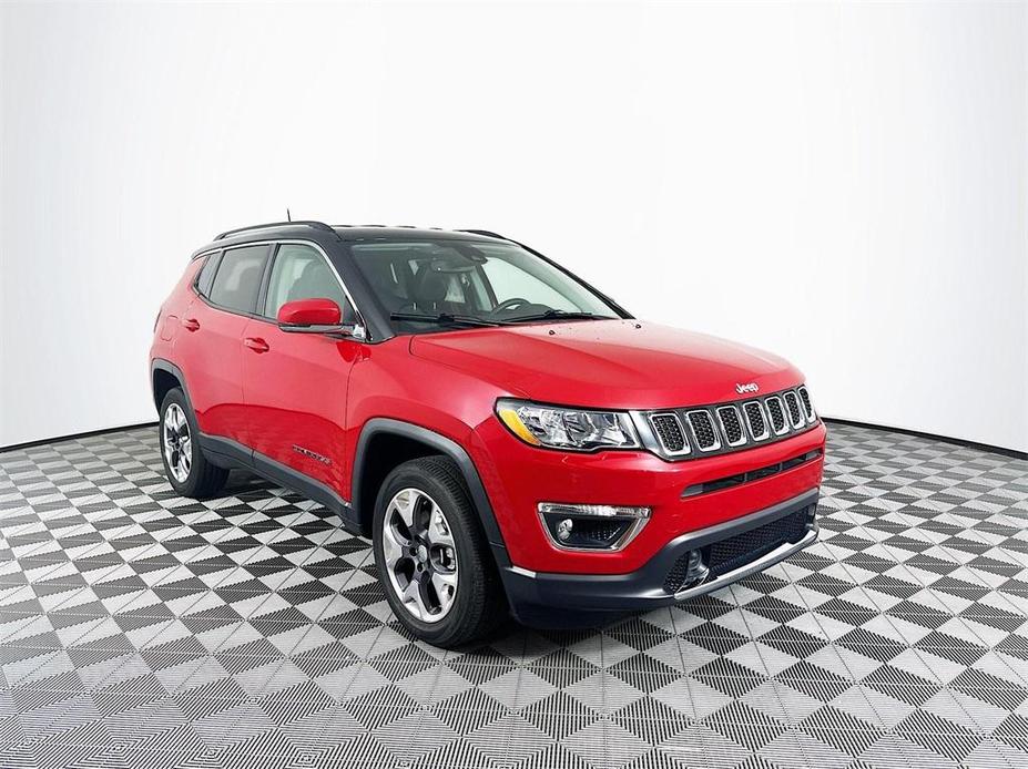 used 2021 Jeep Compass car, priced at $21,578