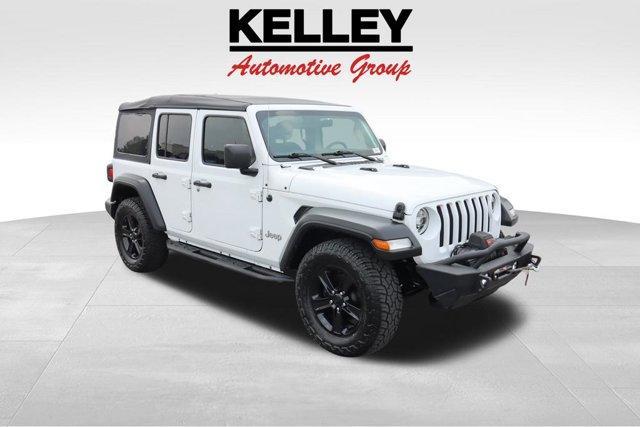 used 2021 Jeep Wrangler Unlimited car, priced at $28,405