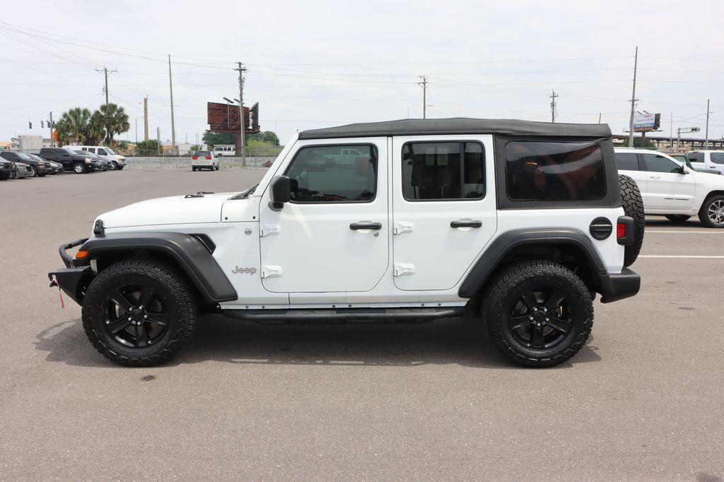 used 2021 Jeep Wrangler Unlimited car, priced at $29,990