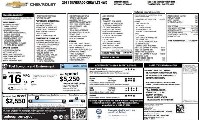 used 2021 Chevrolet Silverado 1500 car, priced at $40,635