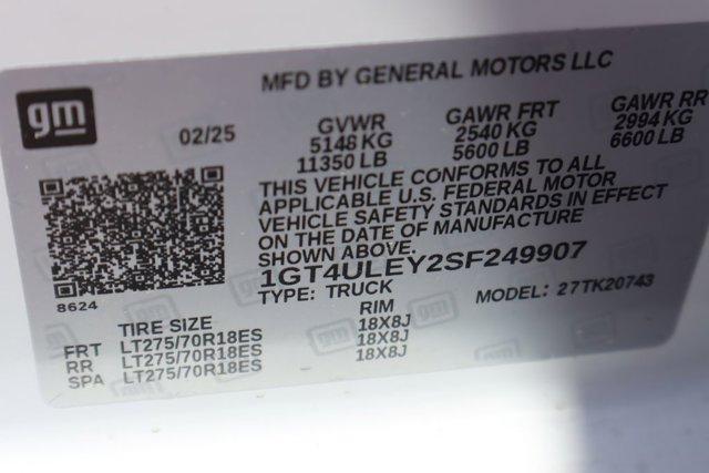 new 2025 GMC Sierra 2500 car, priced at $69,219