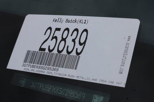 new 2025 GMC Sierra 1500 car, priced at $53,717