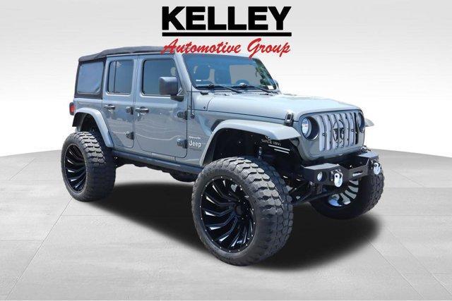 used 2018 Jeep Wrangler Unlimited car, priced at $35,613
