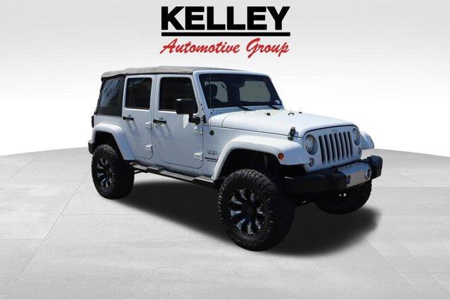 used 2017 Jeep Wrangler Unlimited car, priced at $22,171