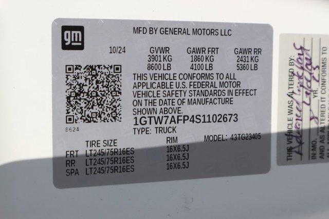 new 2025 GMC Savana 2500 car, priced at $41,700