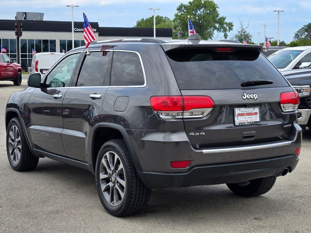 used 2018 Jeep Grand Cherokee car, priced at $19,834