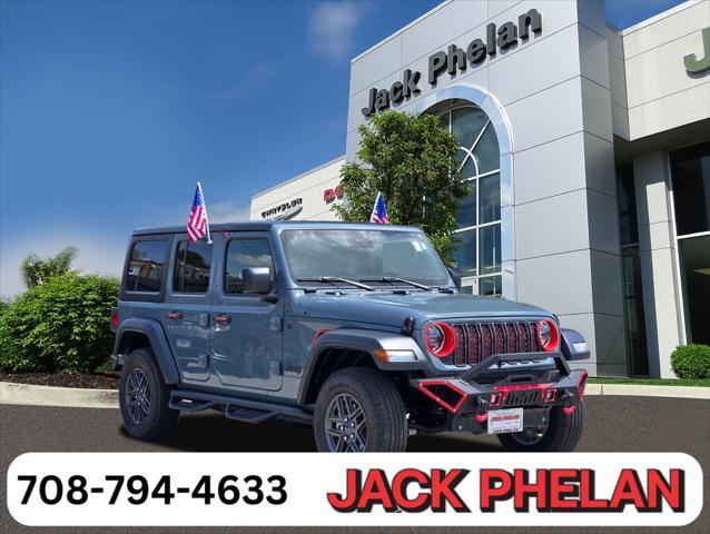 used 2024 Jeep Wrangler car, priced at $38,595