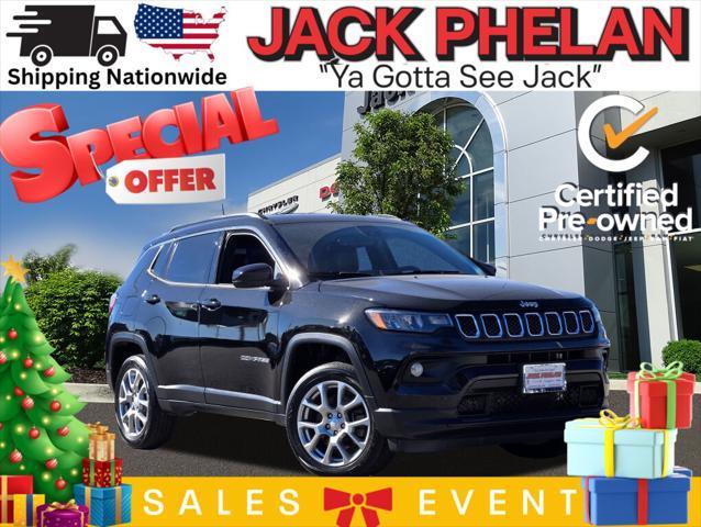 used 2023 Jeep Compass car, priced at $24,999