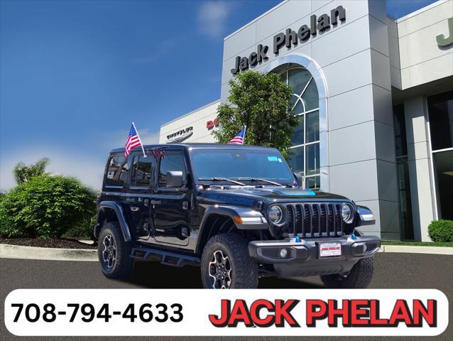 used 2021 Jeep Wrangler Unlimited 4xe car, priced at $35,995