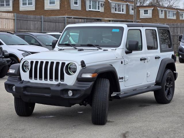 used 2021 Jeep Wrangler Unlimited car, priced at $30,253