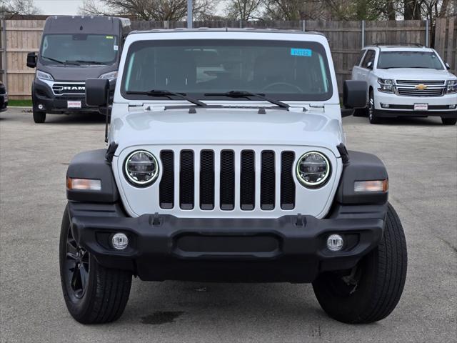 used 2021 Jeep Wrangler Unlimited car, priced at $30,253