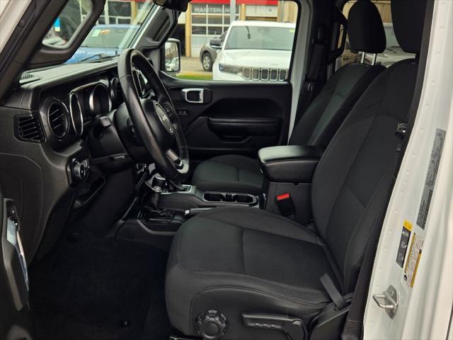used 2021 Jeep Wrangler Unlimited car, priced at $30,253