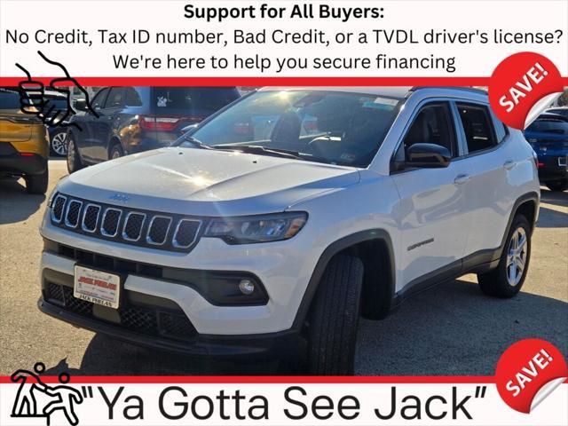 used 2023 Jeep Compass car, priced at $21,499