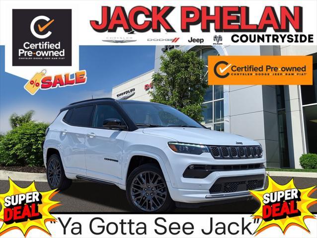 used 2023 Jeep Compass car, priced at $29,390