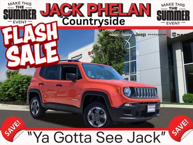 used 2017 Jeep Renegade car, priced at $14,476