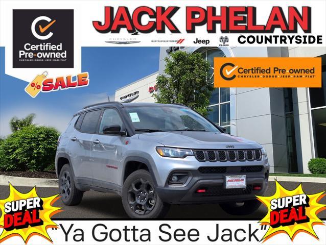 used 2023 Jeep Compass car, priced at $32,499