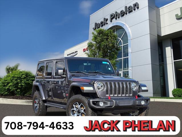 used 2021 Jeep Wrangler Unlimited car, priced at $38,603