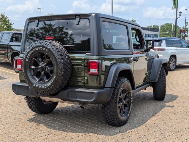 used 2023 Jeep Wrangler car, priced at $34,399