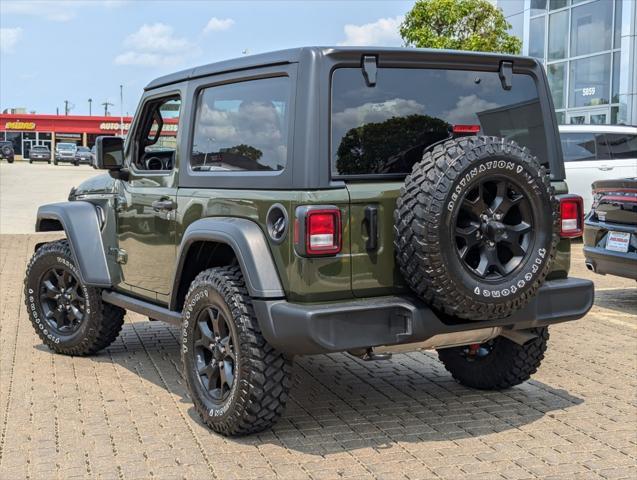 used 2023 Jeep Wrangler car, priced at $34,399