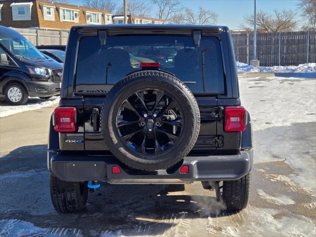 used 2022 Jeep Wrangler Unlimited 4xe car, priced at $33,692