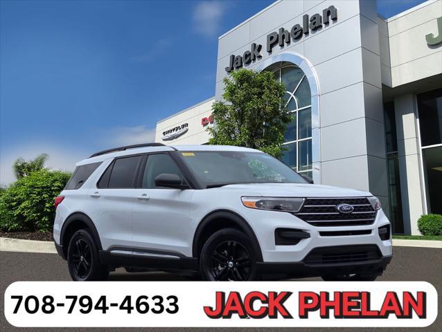 used 2021 Ford Explorer car, priced at $27,998