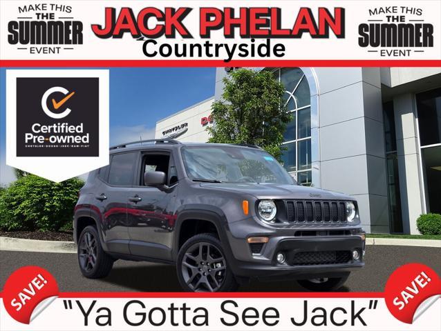 used 2021 Jeep Renegade car, priced at $20,438