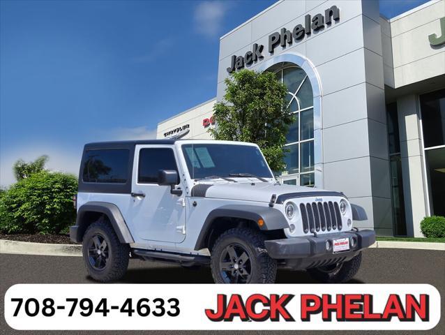 used 2017 Jeep Wrangler car, priced at $22,304