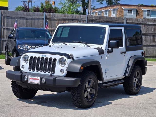 used 2017 Jeep Wrangler car, priced at $22,304
