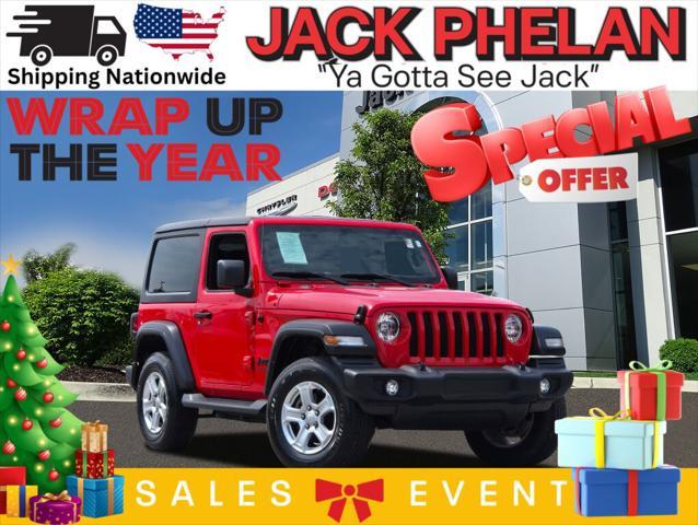 used 2021 Jeep Wrangler car, priced at $27,490