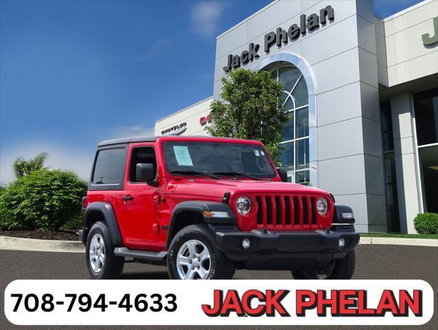 used 2021 Jeep Wrangler car, priced at $26,790