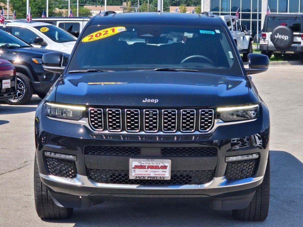 used 2021 Jeep Grand Cherokee L car, priced at $38,595