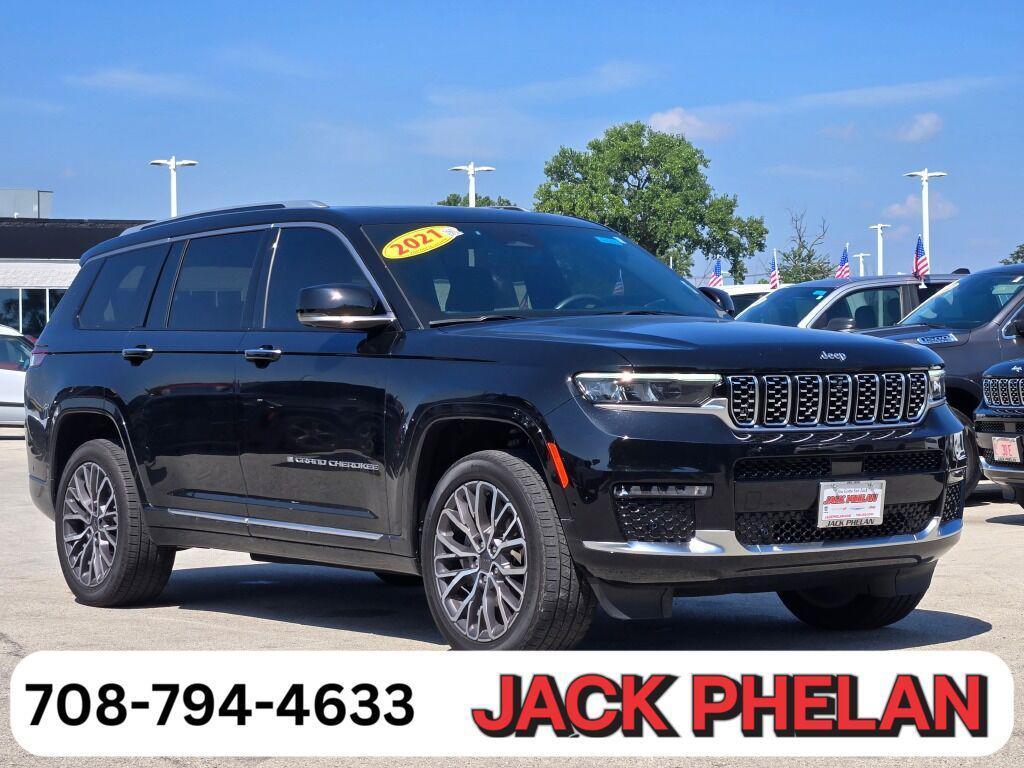 used 2021 Jeep Grand Cherokee L car, priced at $38,595
