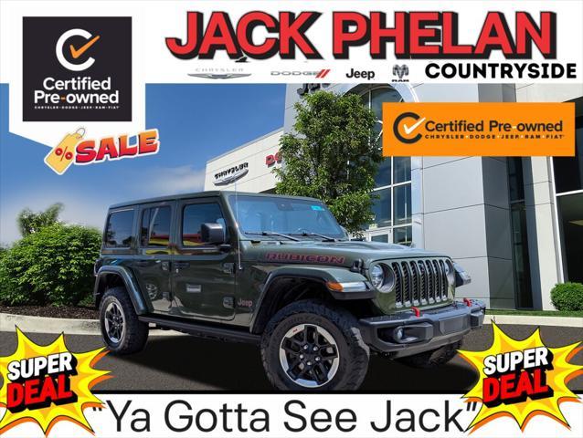 used 2021 Jeep Wrangler Unlimited car, priced at $40,677