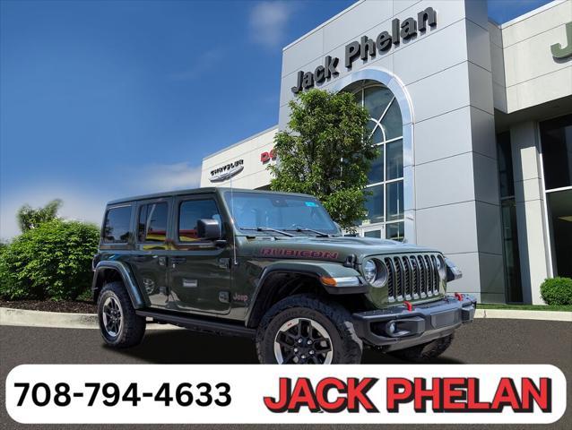 used 2021 Jeep Wrangler Unlimited car, priced at $37,945