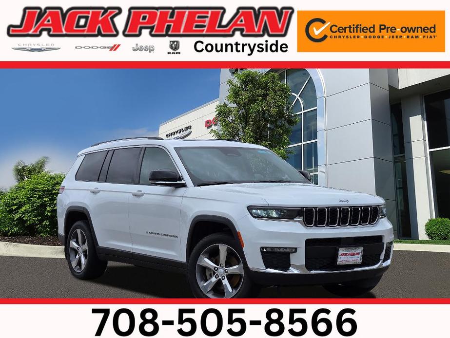 used 2021 Jeep Grand Cherokee L car, priced at $37,499