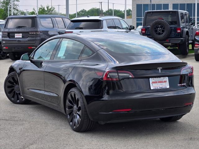 used 2023 Tesla Model 3 car, priced at $34,040