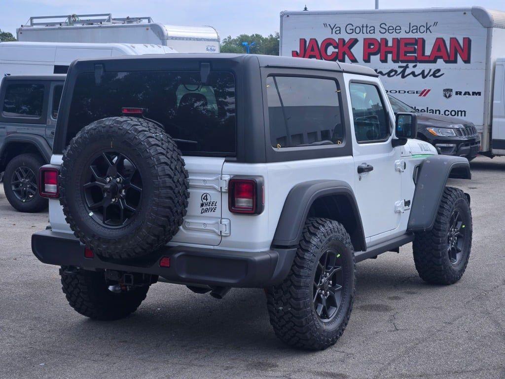 new 2025 Jeep Wrangler car, priced at $38,460
