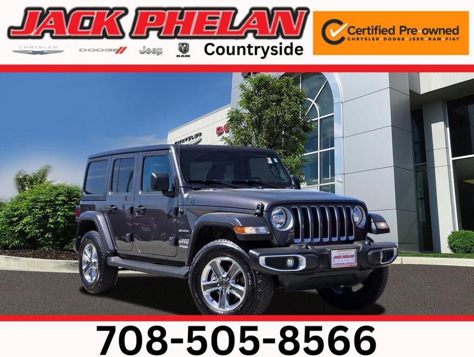 used 2021 Jeep Wrangler Unlimited car, priced at $32,691