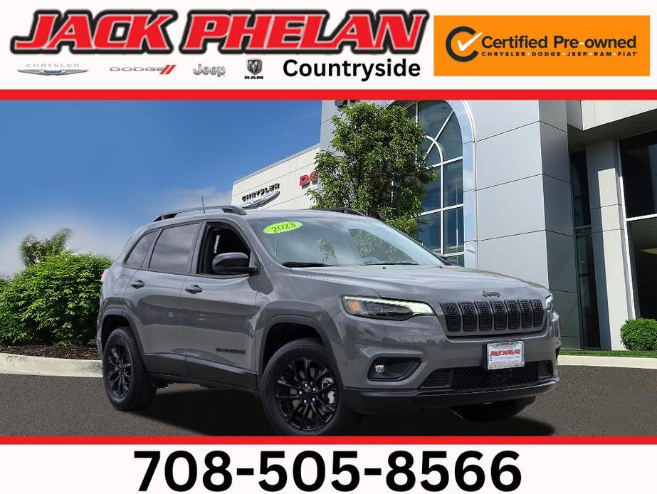 used 2023 Jeep Cherokee car, priced at $32,619