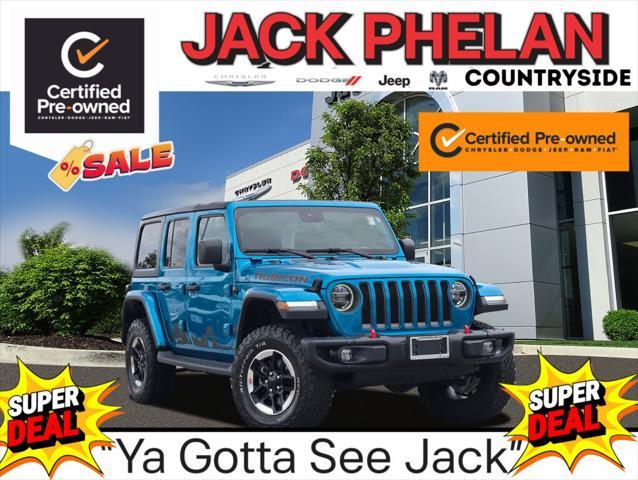 used 2020 Jeep Wrangler Unlimited car, priced at $40,672