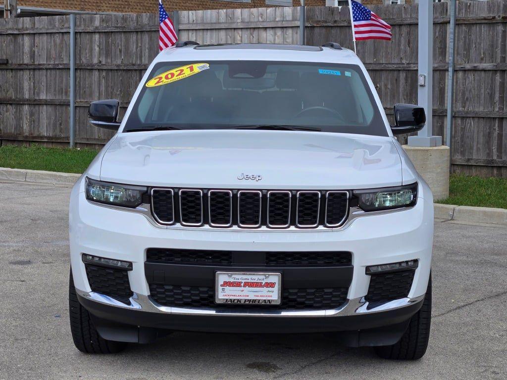 used 2021 Jeep Grand Cherokee L car, priced at $28,497