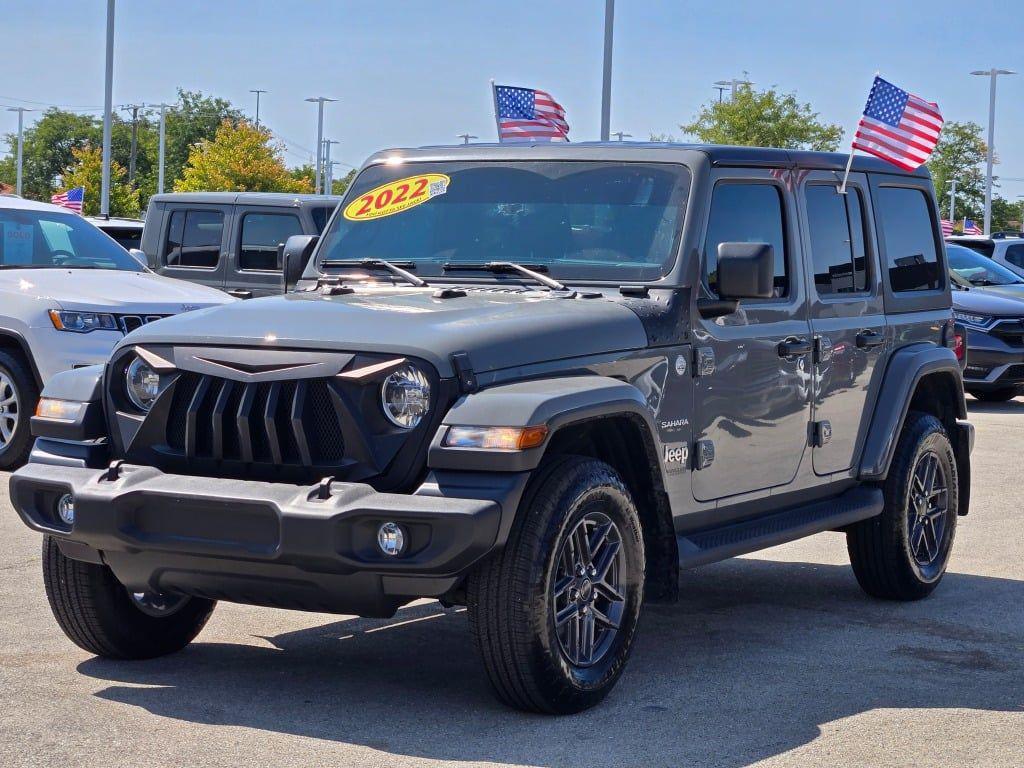 used 2022 Jeep Wrangler Unlimited car, priced at $37,765