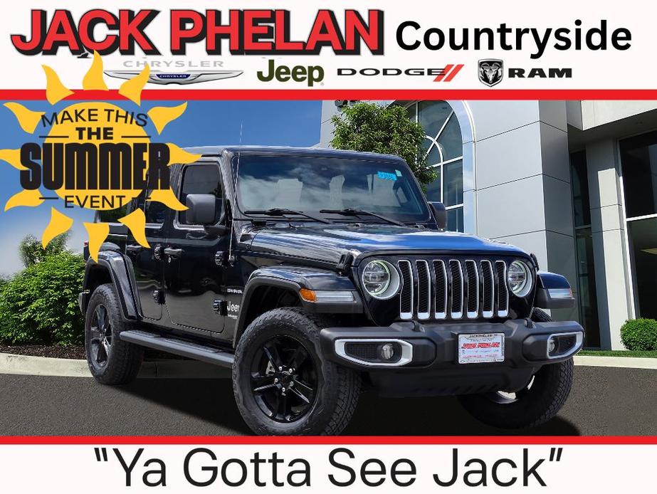 used 2021 Jeep Wrangler Unlimited car, priced at $35,755