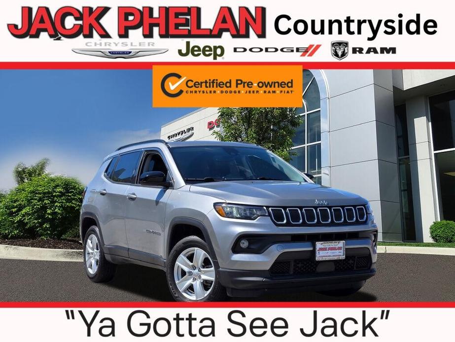 used 2022 Jeep Compass car, priced at $25,849