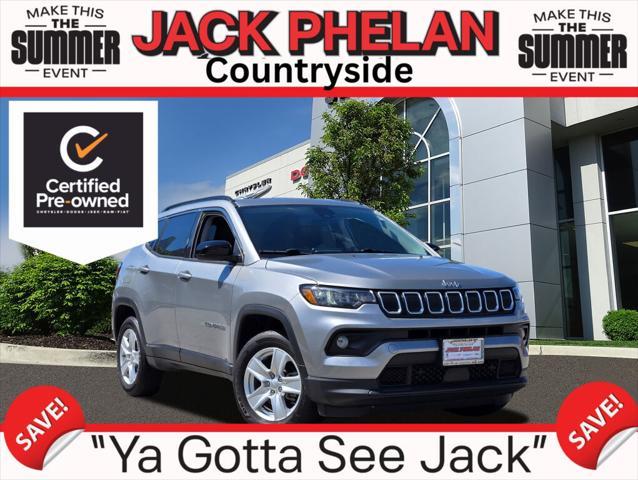 used 2022 Jeep Compass car, priced at $22,988