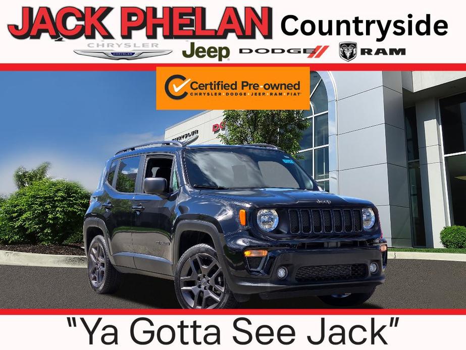 used 2021 Jeep Renegade car, priced at $20,278