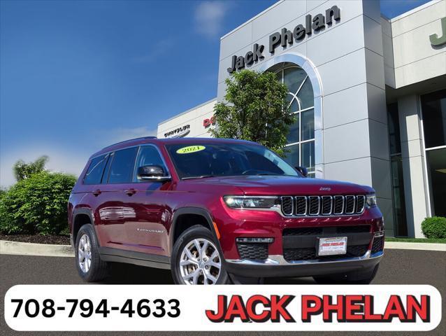 used 2021 Jeep Grand Cherokee L car, priced at $30,750