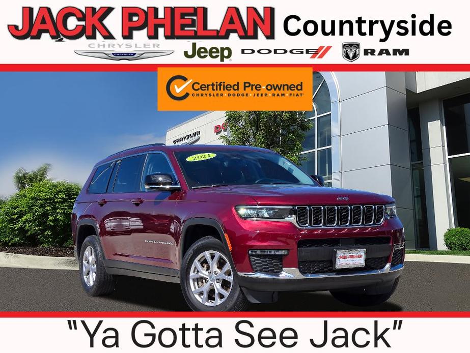 used 2021 Jeep Grand Cherokee L car, priced at $35,367