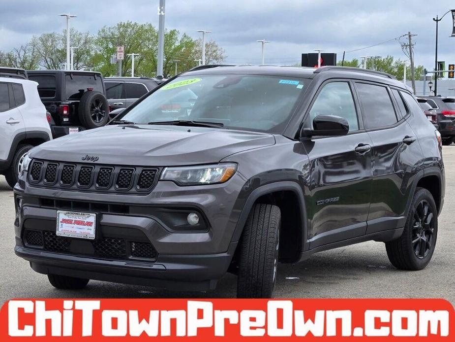 used 2023 Jeep Compass car, priced at $28,326