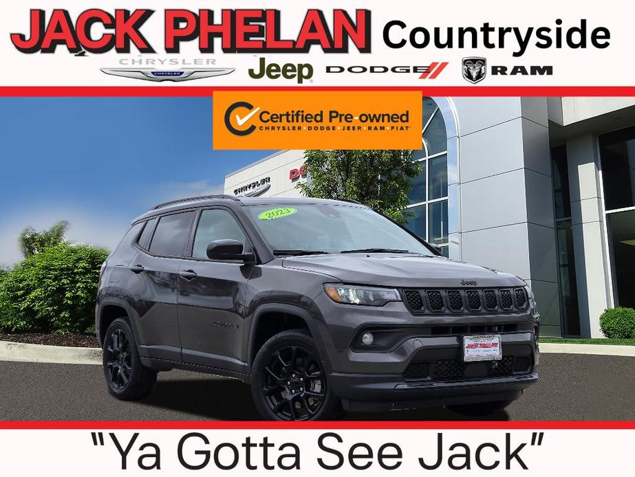 used 2023 Jeep Compass car, priced at $27,814